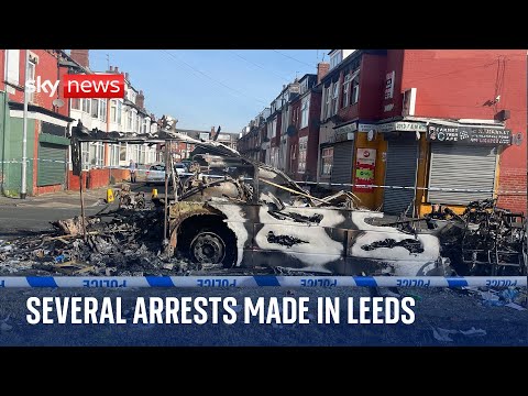 Leeds riot: Several arrests made after unrest in Harehills