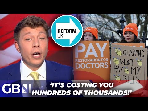 Reform UK’s plan to STOP doctors’ strikes as waiting list grows – ‘Wipe their debt!’