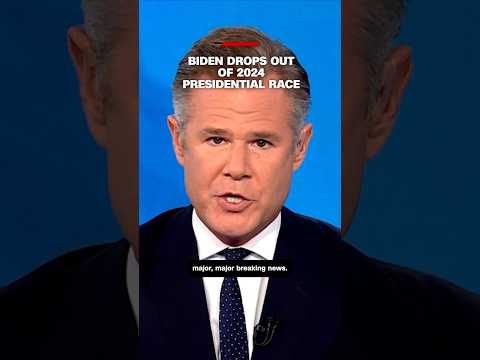 Biden drops out of 2024 presidential race