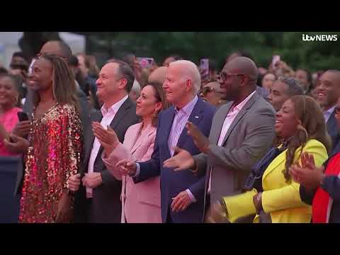 Joe Biden drops out of US presidential race | ITV News