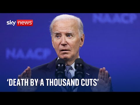Democratic donors ‘relieved’ that Joe Biden has dropped out of election race