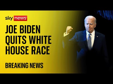 BREAKING: Joe Biden pulls out of 2024 US presidential race and endorses Kamala Harris