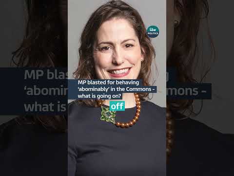 MP told off for behaving ‘abominably’ in the Commons