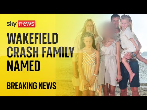 Friends and relatives pay tribute to family killed in car crash