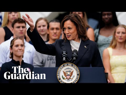 Kamala Harris’ first speech after Joe Biden drops out of race