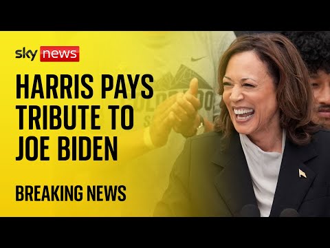 Kamala Harris: President Biden’s legacy ‘unmatched in modern history’