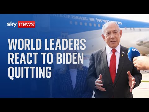 U.S election: World leaders react to President Joe Biden quitting