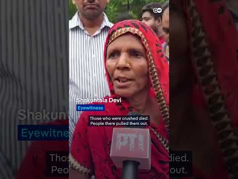 More than a hundred crushed to death in a stampede in north India | DW News