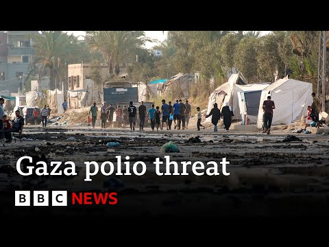 Possible polio outbreak in Gaza ‘worrying’, says World Health Organization | BBC News