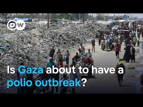 Gaza: WHO warns of potential polio outbreak | DW News
