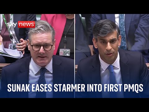 PMQs: Sunak holds back on Starmer in awkward exchanges as roles are reversed