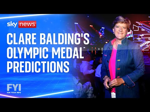 FYI: Clare Balding’s Olympic medal predictions