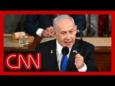‘Iran’s useful idiots’: Netanyahu calls out protesters during speech to Congress