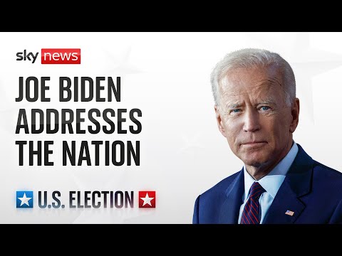 President Biden speaks from the Oval Office, after dropping out of the US presidential election