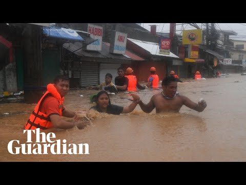 Typhoon Gaemi makes landfall in Taiwan and brings floods to Manila