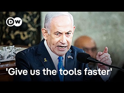 Boycott, protests and standing ovations surround Netanyahu’s speech in the US | DW News