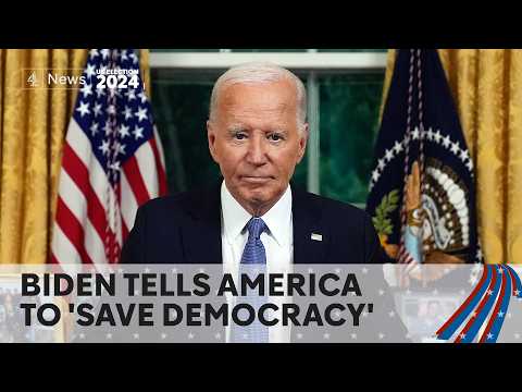 Biden explains why he’s not standing for President again
