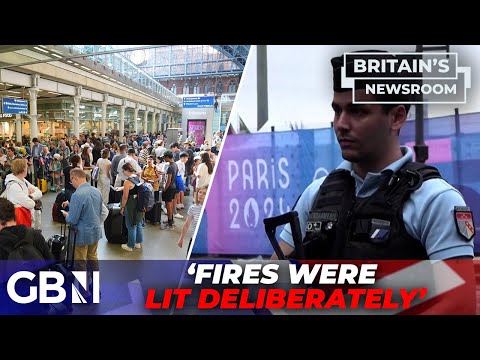 ‘Coordinated ATTACK’ on French rail network sees MAJOR disruption in UK and France ahead of Olympics