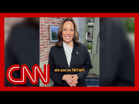 Kamala Harris leans into Gen Z social media support with a new TikTok account