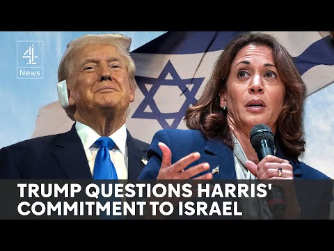 Trump says Harris ‘stabbed Israel’ at its ‘great hour of need’