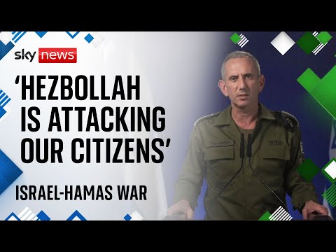 ‘Hezbollah behind the rocket attack’, IDF spokesperson says | Israel-Hamas war