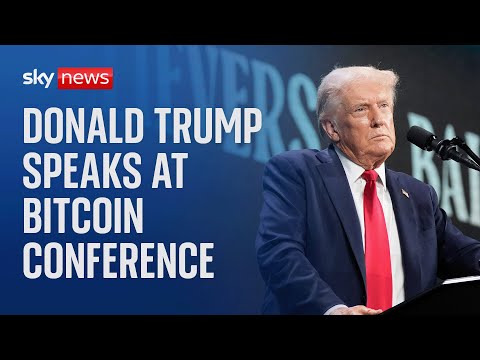 Watch live: Donald Trump delivers speech at Bitcoin conference in Nashville