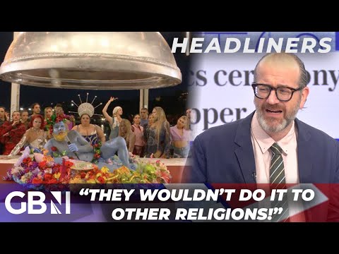 Paris Olympics accused of hypocrisy over ‘SICK PARODY’ of last supper with drag queens