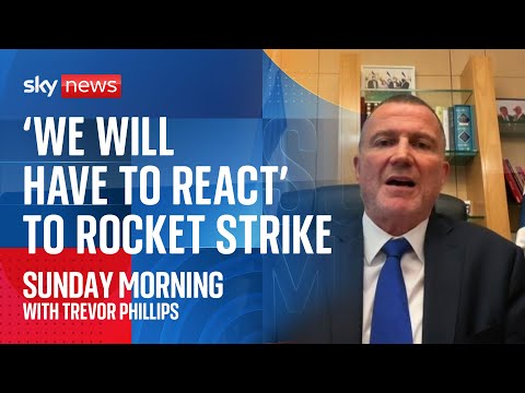 ‘We will have to react’ to rocket strike from Lebanon, says Israeli politician