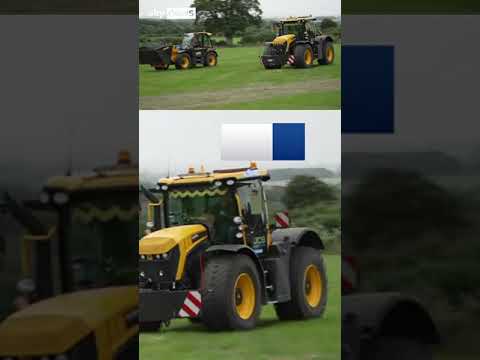 Sir Ed Davey races tractors on last campaign day