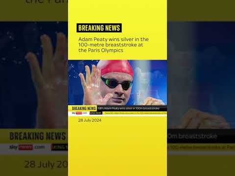 Adam Peaty pipped to gold as he misses out on third consecutive title