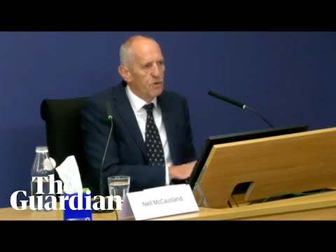 Neil McCausland gives evidence to the Post Office inquiry – watch live