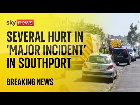 Southport: ‘Major incident’ after reports of stabbing and ‘number of casualties’