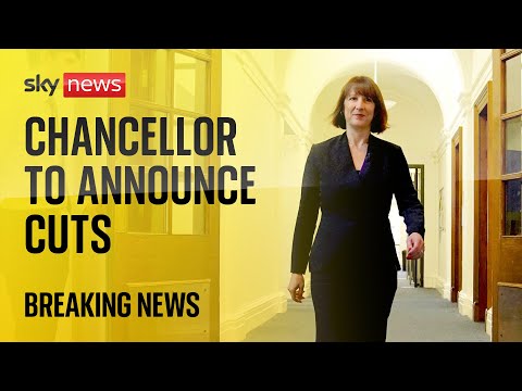 Watch live: Chancellor to announce cuts to plug ‘£20bn black hole’