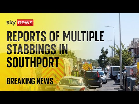 BREAKING: ‘Major incident’ after reports of stabbing and ‘number of casualties’ in Southport