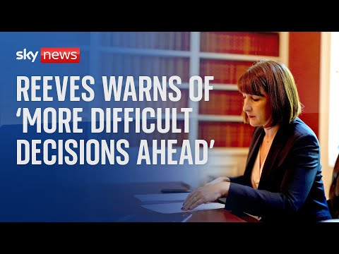 Rachel Reeves: ‘Not an easy decision’ to make cuts to pensioner payments