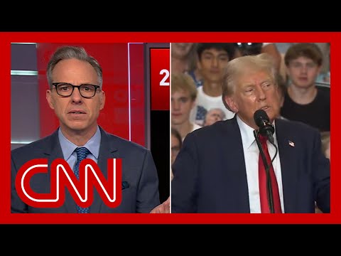 Tapper explains how Trump is laying groundwork to dispute 2024 election