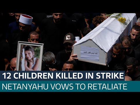 Hezbollah ‘may just accept’ Israeli retaliation after 12 children killed in strike | ITV News