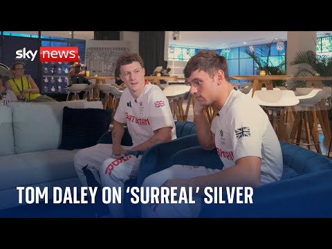 Paris Olympics 2024: Tom Daley and Noah Williams on securing ‘surreal’ Olympic silver