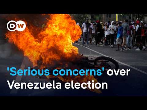 Venezuela: Nicolas Maduro declared election winner in disputed vote | DW News