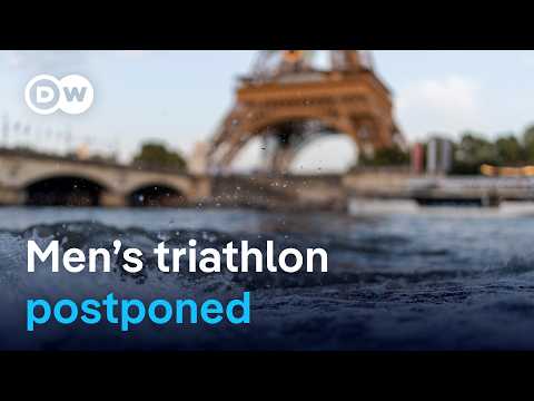 When will Olympic athletes finally enter the Seine? I DW News