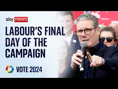 Watch live: Sir Keir Starmer’s final campaign speech in West Midlands