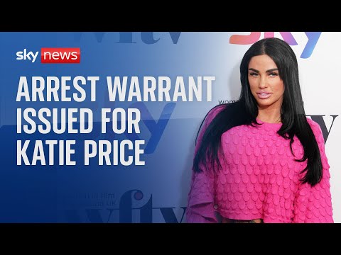 Warrant issued for Katie Price’s arrest after she failed to attend court hearing