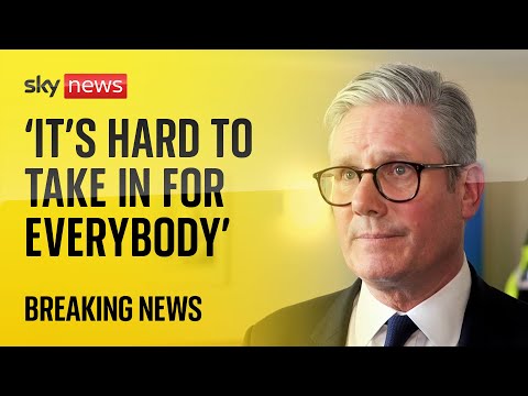Southport stabbings: Sir Keir Starmer responds after visiting scene