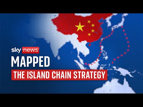 How the United States uses islands to contain China | Mapped