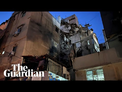 Smoke billows into sky over Beirut after Israeli airstrike