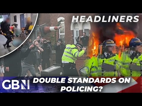 ‘They don’t care about police NOW?!’ | VIOLENT Southport riots condemned as hypocrisy against police