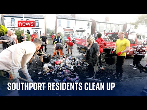 Southport residents condemn rioters who caused chaos and widespread damage
