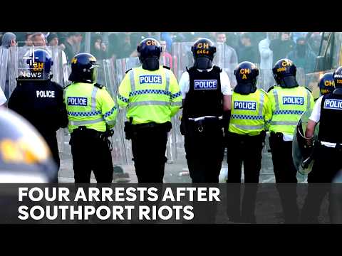 Southport residents clean up after ‘despicable’ riots