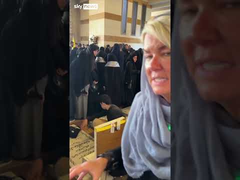 Sky News at funeral for children killed in Beirut attack