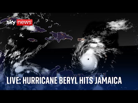 Watch live: Deadly Hurricane Beryl hits Jamaica